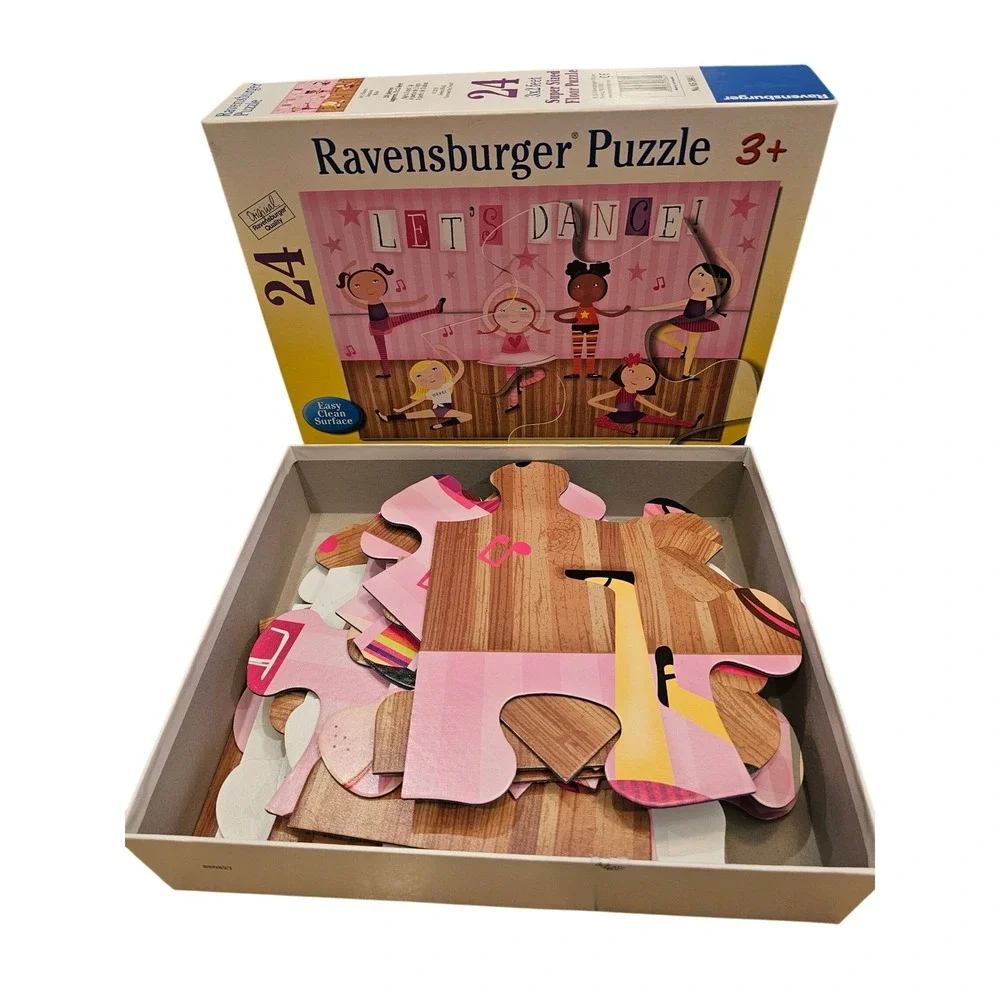 Ravensburger 24 Piece Let's Dance Super Sized‎ Floor Puzzle Ages 3+ - Picture 2 of 6